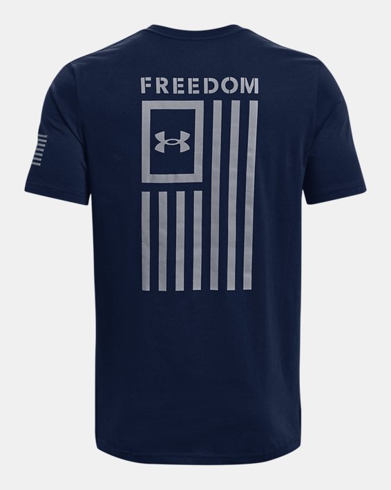 Men's UA Freedom Flag T-Shirt, Navy, pdpMainDesktop image number 5